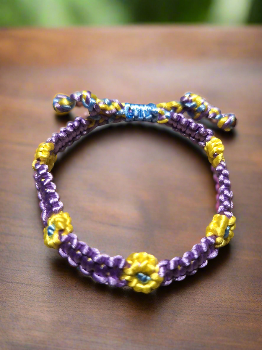 Macrame friendship bracelet