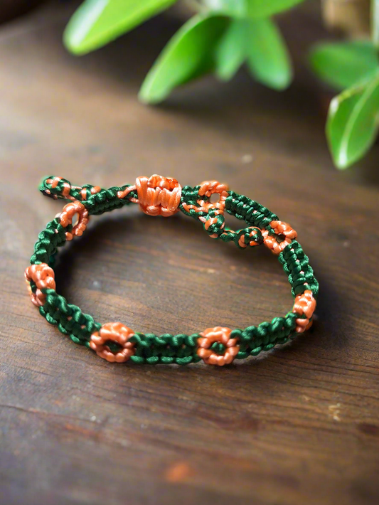 Macrame friendship bracelet