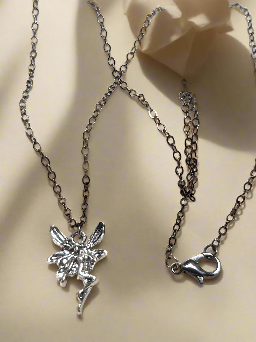 Fairy charm necklace